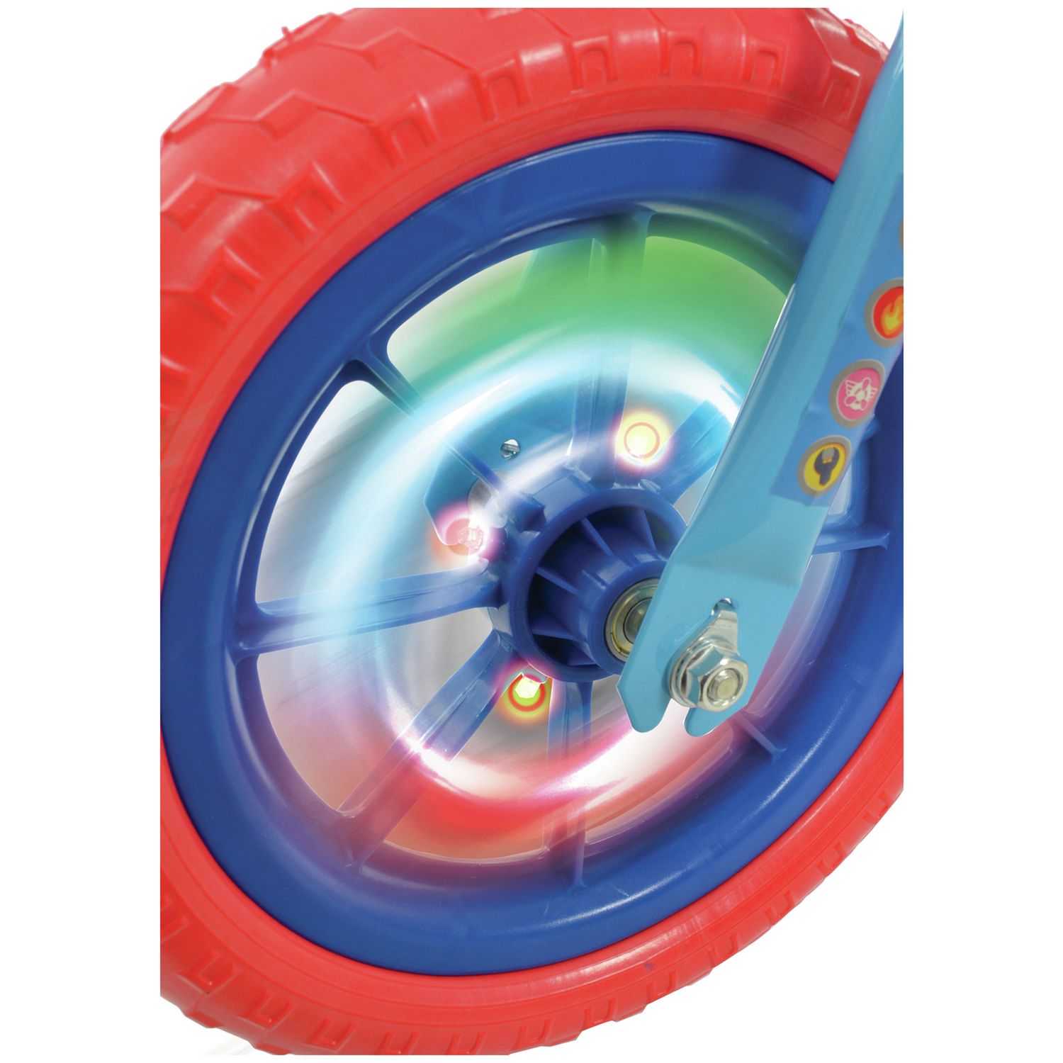 Paw Patrol balance bike with light-up wheels 12 inch, UK version