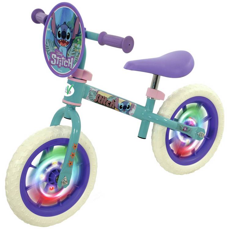 MoVe Stitch balance bike light-up wheels 12 inch, imported from the UK