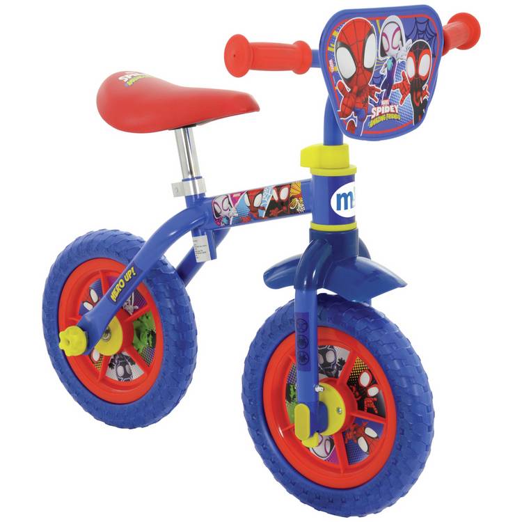Spidey & His Amazing Friends 2-in-1 balance bike 10 inch - British product