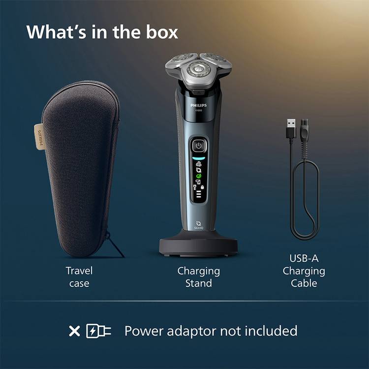 Philips I9000 Prestige electric shaver, imported from the UK
