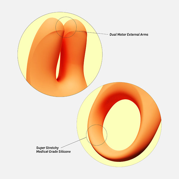 Vush Orb Pleasure Ring couples toy (British brand)