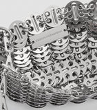 Rabanne chainmail nano bag in metal finish, UK version