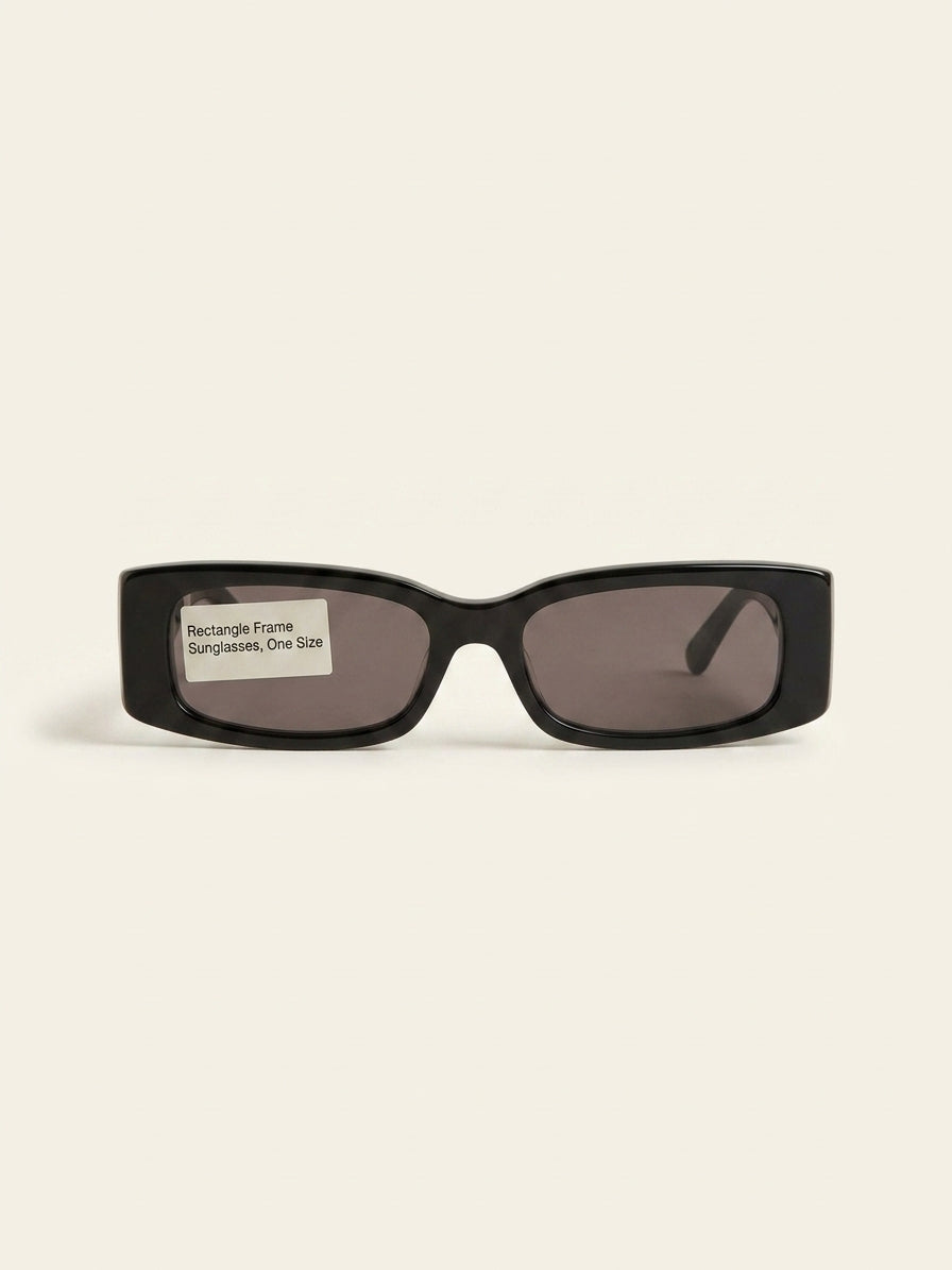 Balenciaga BB0260S rectangle-frame acetate sunglasses, imported from the UK