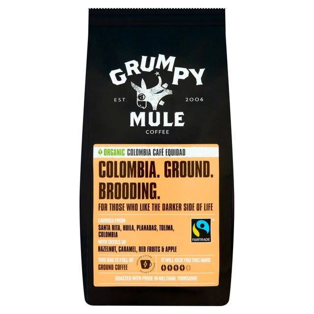 Grumpy Mule Organic Colombia Ground Coffee   227g GOODS M&S   