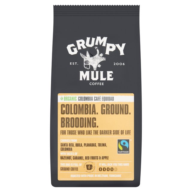 Grumpy Mule Organic Colombia Ground Coffee   227g GOODS M&S   