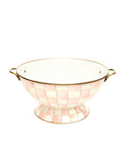 MacKenzie-Childs Rosy Check bowl 6L, imported from the UK