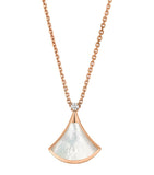Bvlgari Divas' Dream necklace in rose gold and mother-of-pearl, UK version