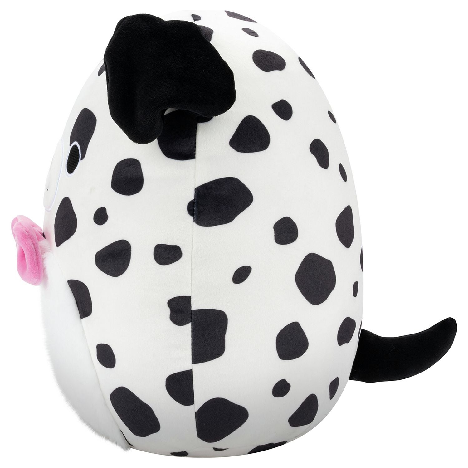 Squishmallows Dustin white Dalmatian plush toy 12 inch, imported from the UK