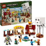LEGO Minecraft Ghast Balloon Village Attack 555-piece set - British product