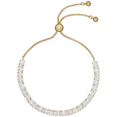 Argos Ted Baker Gold Plated Crystals Adjustable Tennis Bracelet- Buy online at McGrocer