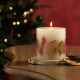 Argos Home Christmas Spice inclusion candle 10.2cm, imported from the UK