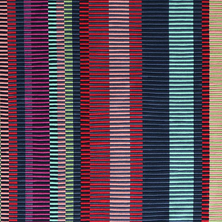 Margo Selby Buster Red flatweave rug 160x230cm, imported from the UK