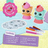 Fuzzikins Baby Cakes craft kit and washable pens, UK version