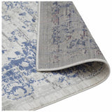Habitat traditional natural and blue cut pile rug 120x170cm, UK version