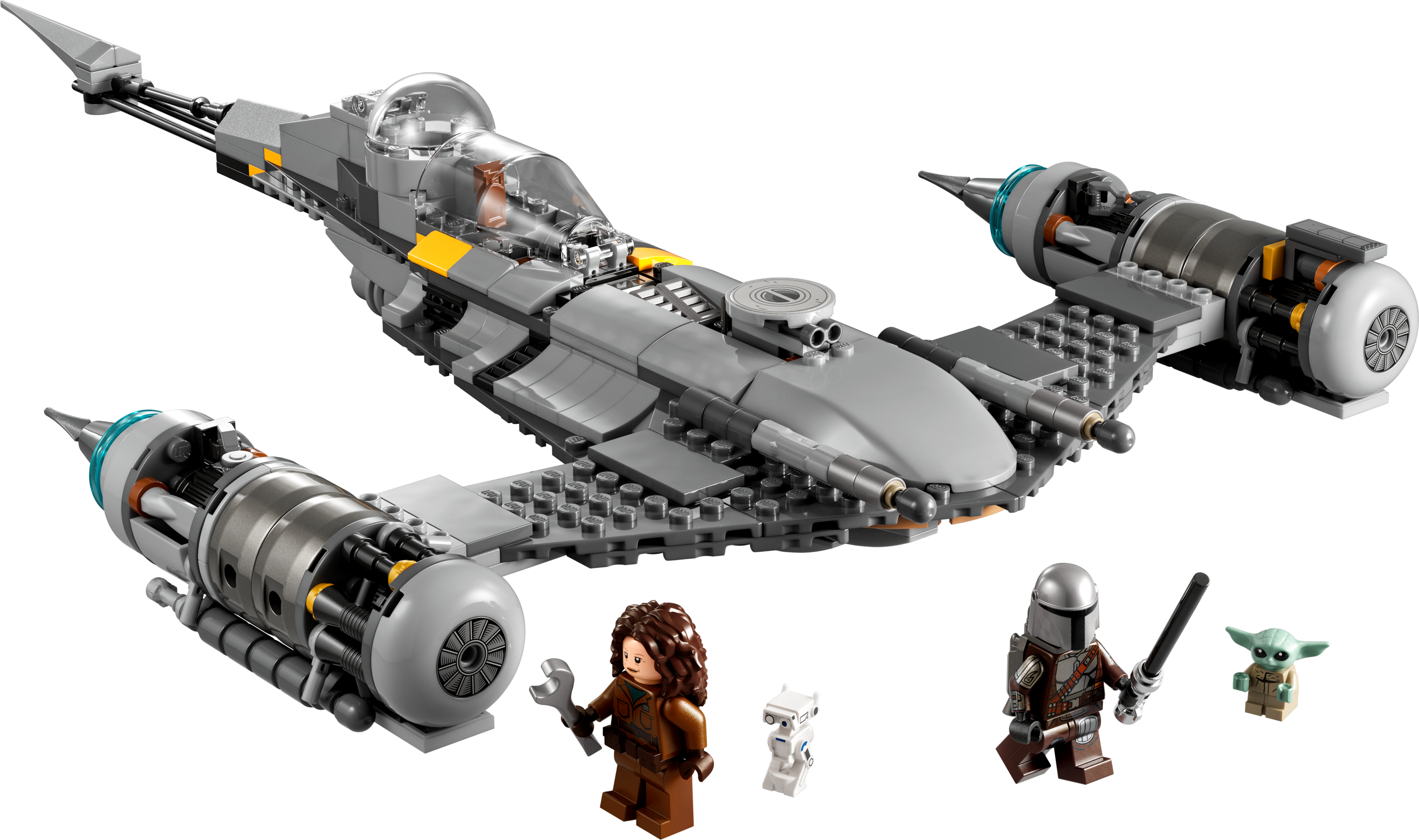 LEGO The Mandalorian's N-1 Starfighter 412 Pieces (British brand)