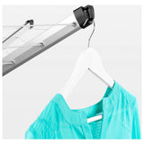 Brabantia wall-mounted clothes airer 24m, imported from the UK