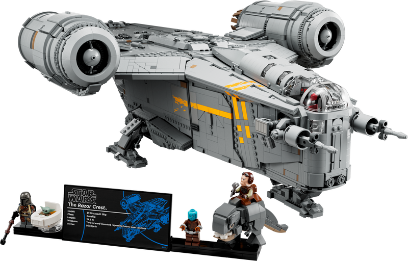 LEGO Razor Crest Star Wars Building Set 6187 Pieces (British brand)
