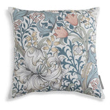 Habitat Golden Lily cushion Blue 50x50cm, imported from the UK