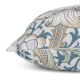 Habitat Golden Lily cushion Blue 50x50cm, imported from the UK