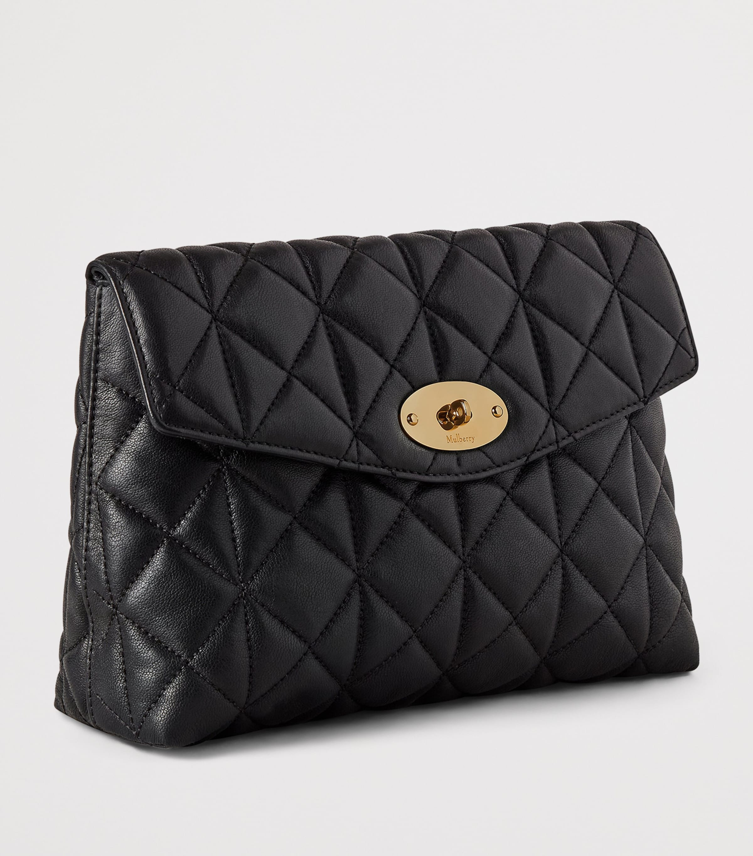 Mulberry Darley leather cosmetic pouch, imported from the UK