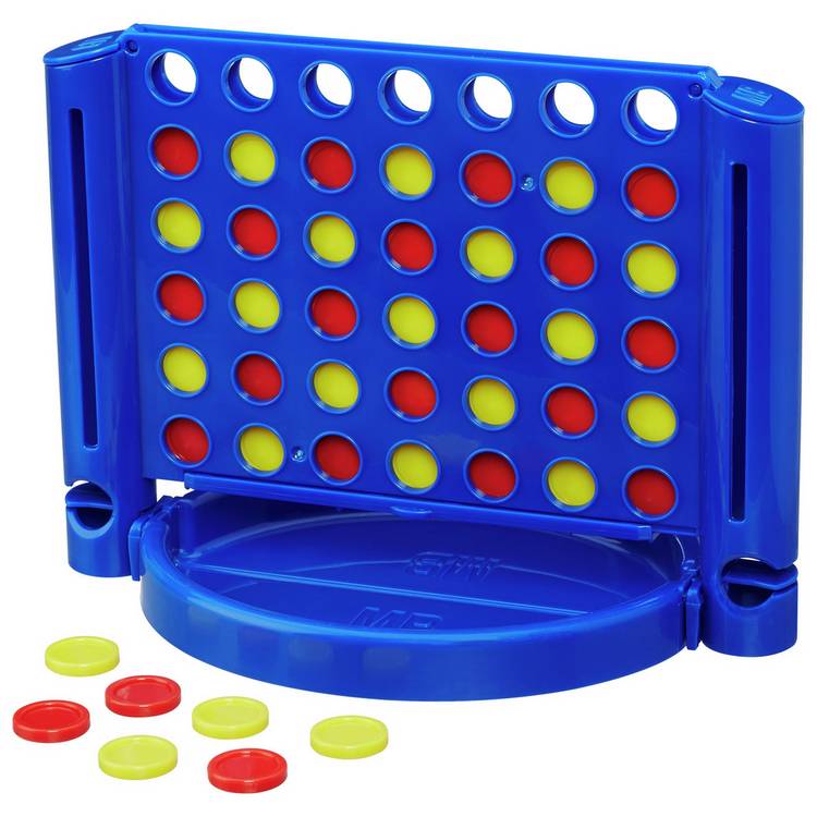 Hasbro Connect 4 Grab and Go game, UK version