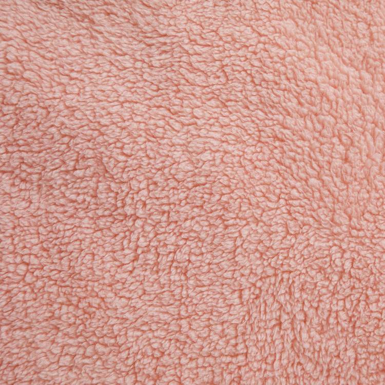 Argos Home teddy fleece blush bedding set single, imported from the UK