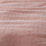 Argos Home teddy fleece blush bedding set single, imported from the UK