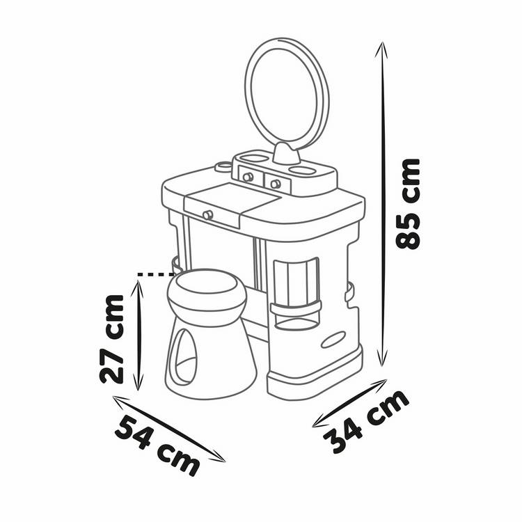 Smoby My Beauty Dressing Table with accessories, imported from the UK