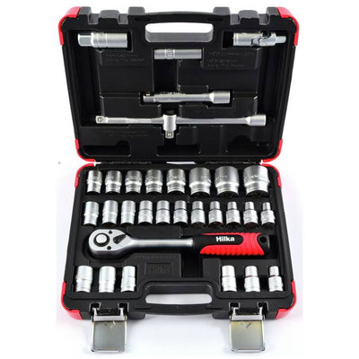 Argos Hilka 32 Pieces 1/2 Inch Socket Set- Buy online at McGrocer