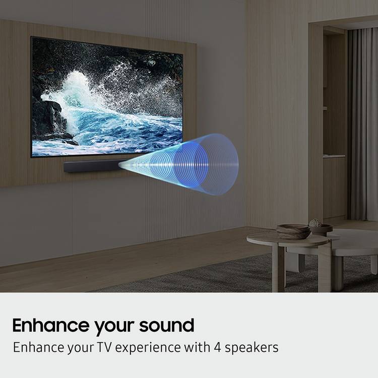 Samsung HW-B400F 2Ch soundbar, imported from the UK