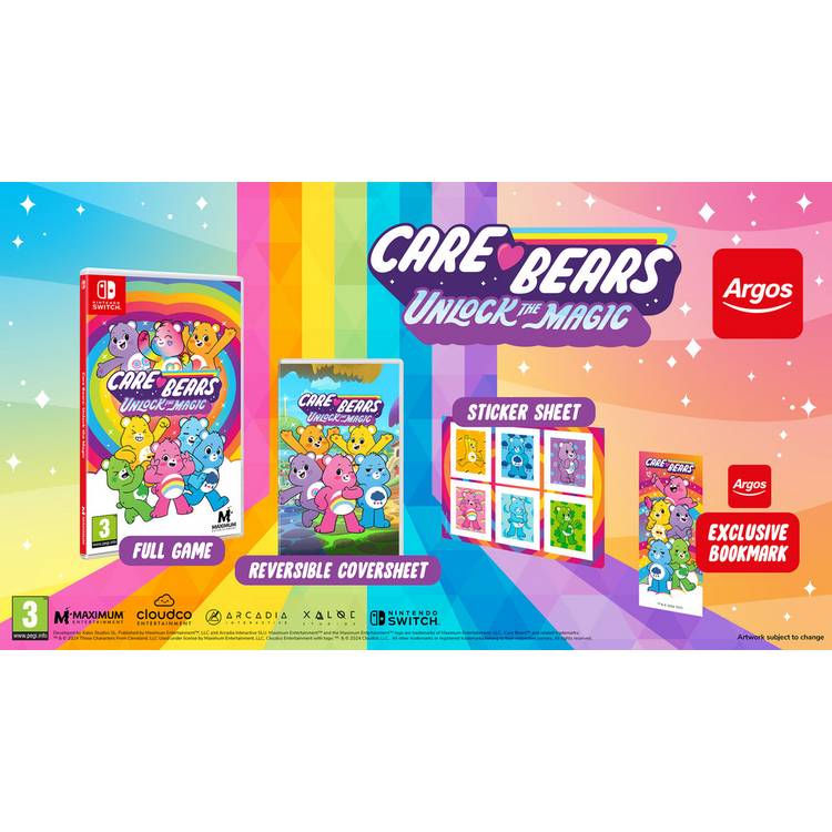 Care Bears Nintendo Switch game Unlock the Magic, UK version