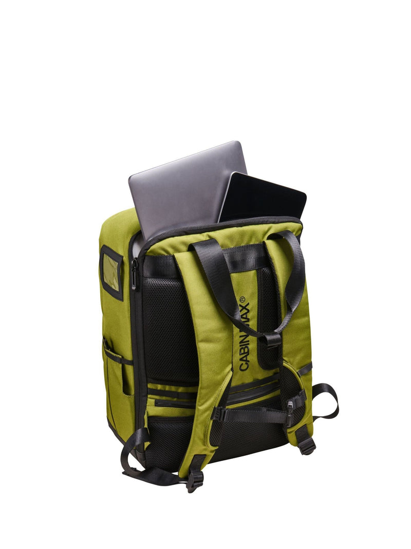 Cabin Max Green Black Memphis 24 Litre 40cm Travel Backpack