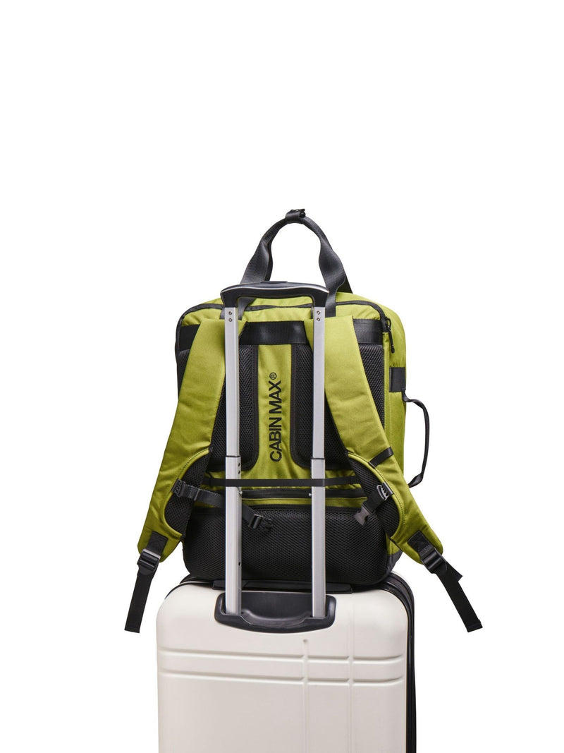 Cabin Max Green Black Memphis 24 Litre 40cm Travel Backpack