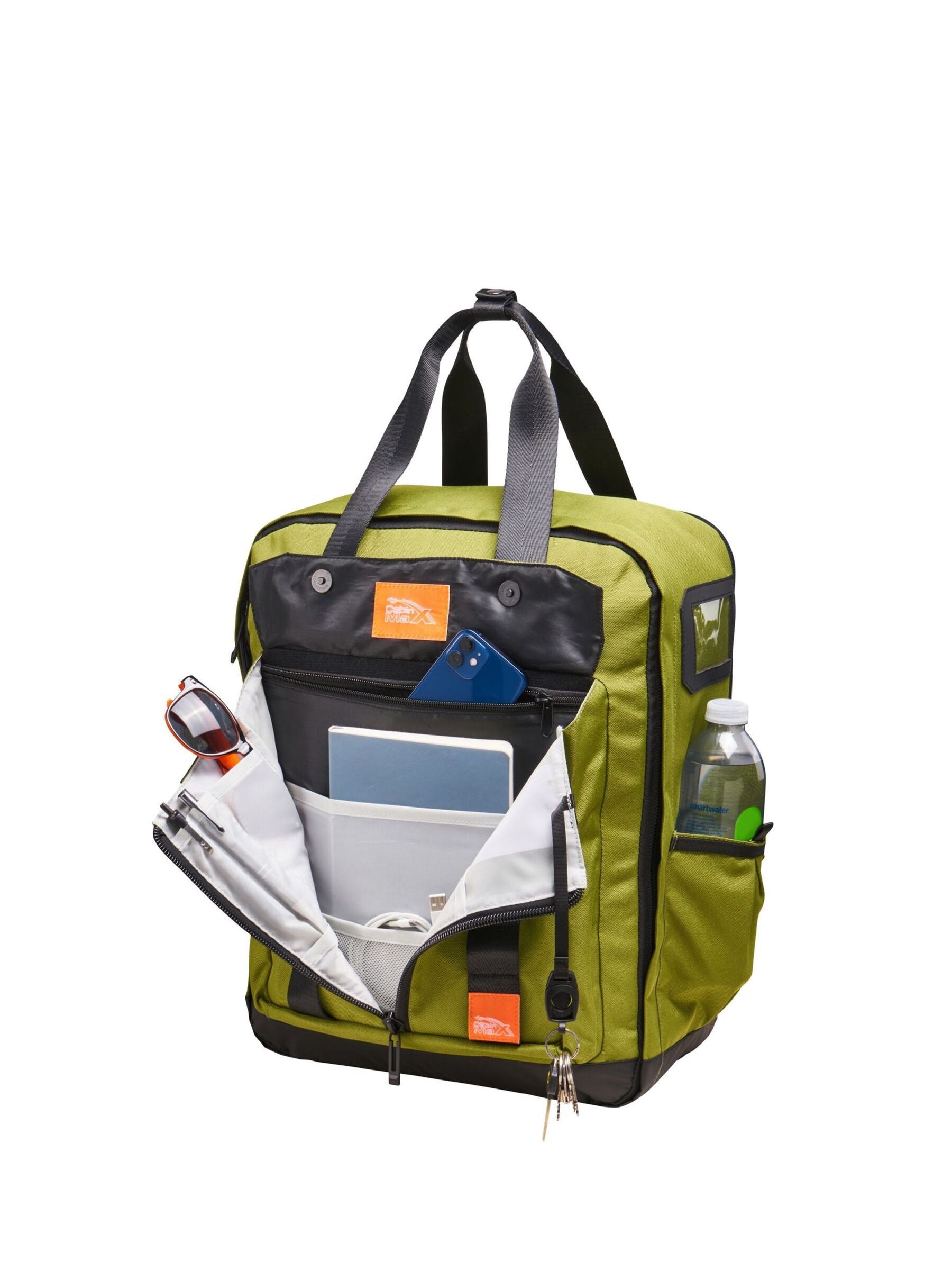 Cabin Max Green Black Memphis 24 Litre 40cm Travel Backpack