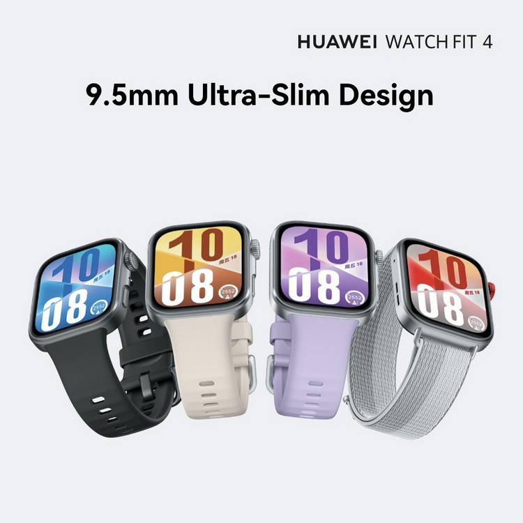 HUAWEI Fit 4 smart watch 43mm aluminium white - British product