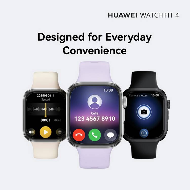 HUAWEI Fit 4 smart watch 43mm aluminium white - British product