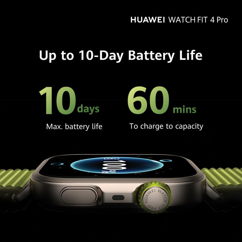 HUAWEI Fit 4 Pro 45mm Smart Watch - Titanium Blue