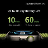 HUAWEI Fit 4 Pro 45mm Smart Watch - Titanium Blue