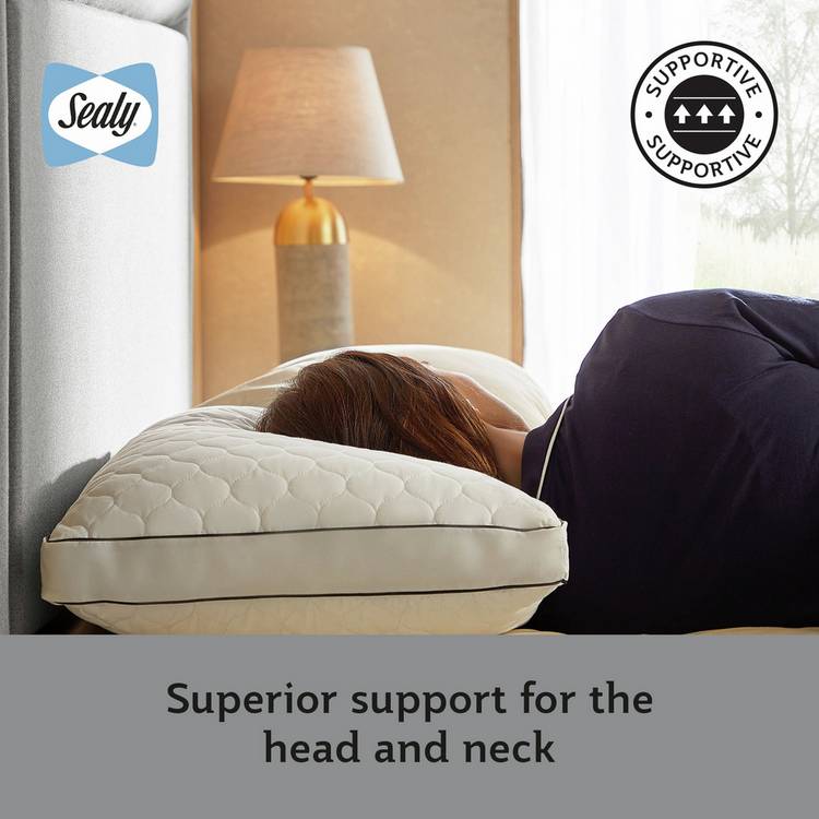 Sealy side sleeper medium firm pillow (British brand)