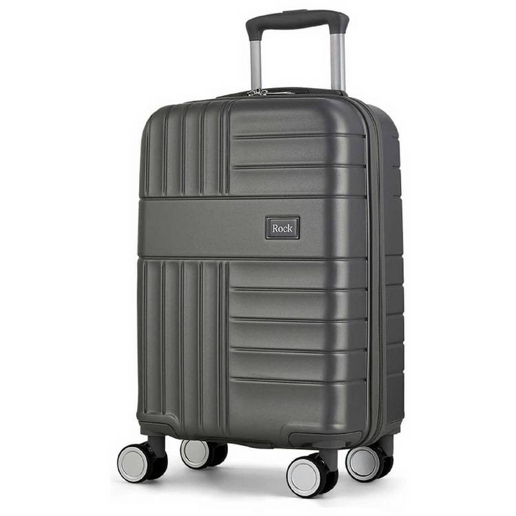 Rock Aspen small hard suitcase charcoal - British product