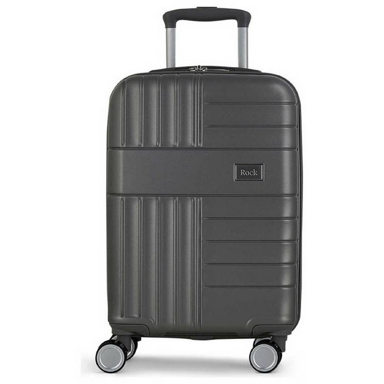 Rock Aspen small hard suitcase charcoal - British product