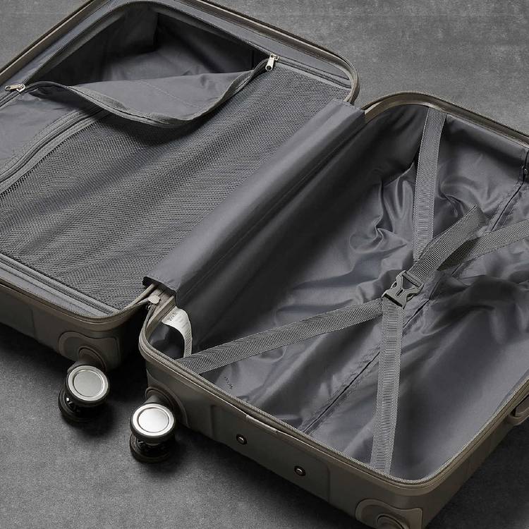 Rock Aspen small hard suitcase charcoal - British product