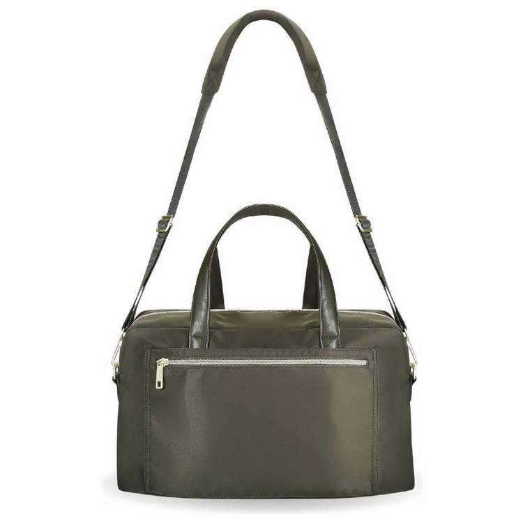 Rock Kensington Holdall khaki polyester travel bag (British brand)