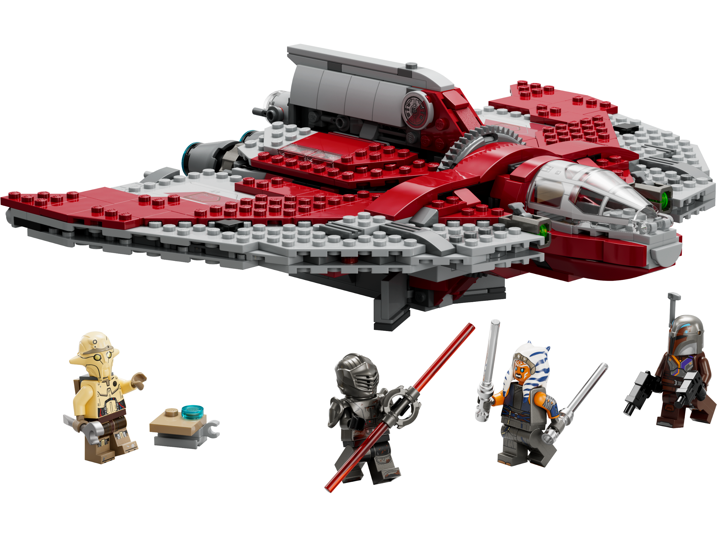 LEGO Star Wars Ahsoka Tano's T-6 Jedi Shuttle 601 Pieces - British product