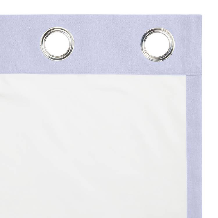 Habitat blackout eyelet curtains lilac purple 117x137cm (British brand)