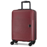 Rock suitcase burgundy 8 wheel small - British brand
