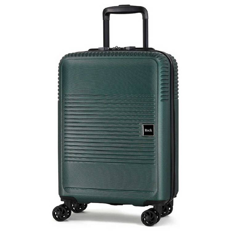 Rock 8 wheel hard suitcase small green, UK version