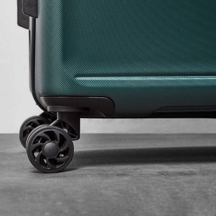 Rock 8 wheel hard suitcase small green, UK version