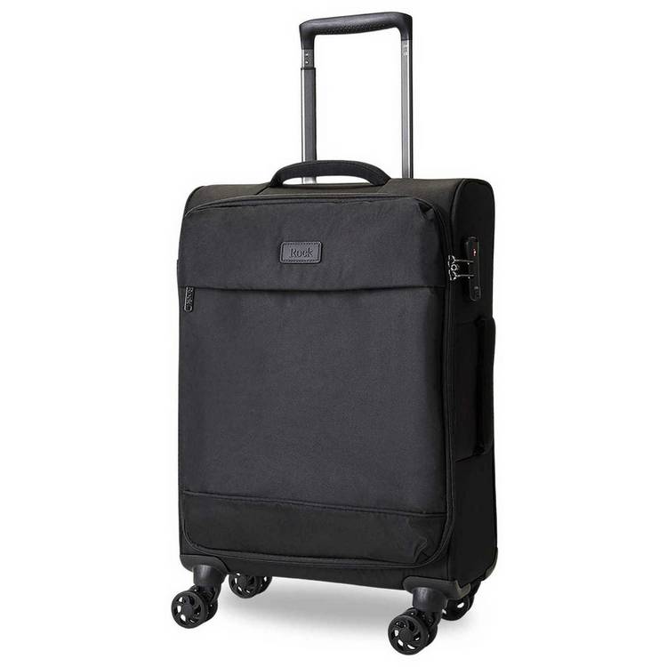 Rock 8 wheel soft suitcase small, imported from the UK