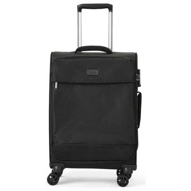 Rock 8 wheel soft suitcase small, imported from the UK